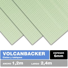 VOLCANBOARD - 6 mm 120 x 240 cm Plancha base cerámico