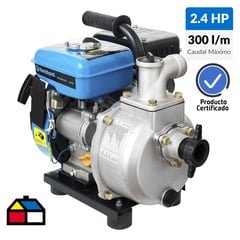 HUMBOLDT - Motobomba a Gasolina 1,5" 2,4HP 300L/min