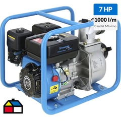 HUMBOLDT - Motobomba a Gasolina 3" 7HP 1000L/min