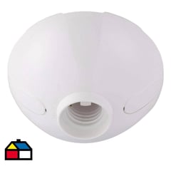 BTICINO - Base de plafón ovalado 150 W blanco