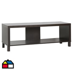 JUST HOME COLLECTION - Rack de TV 120x39x43 cm chocolate