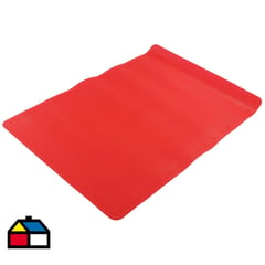 JUST HOME COLLECTION - Hoja para horno 42,5 cm silicona rojo