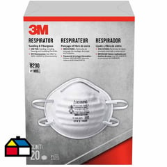 3M - Mascarillas N95 20 unidades