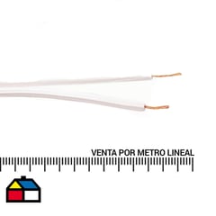 ROIMEX - Cable para Parlante Metro Lineal Blanco