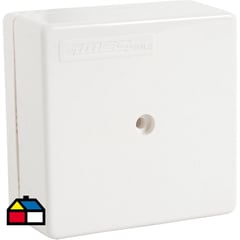 MEC - Caja de distribución sobrepuesta 65x65x35 mm PVC