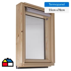 VELUX - Ventana Techo Inclinado - GZL CK02 55X78cm - Madera