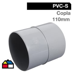 VINILIT - Copla PVC-S Cementar 110mm Gris 1u