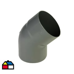 VINILIT - Codo 45o PVC-S Cementar 110mm Gris 1u