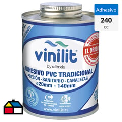 VINILIT - Adhesivo Tradicional para PVC 240cc