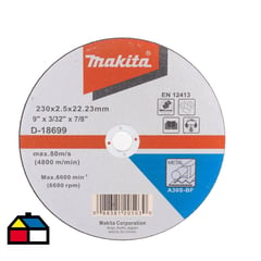 MAKITA - Disco de corte 9" acero