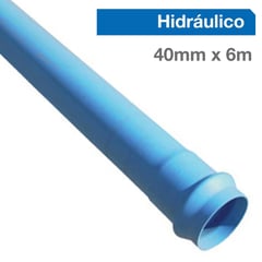 VINILIT - Tubo PN-6 Cementar PVC Agua 40 mmx6 m