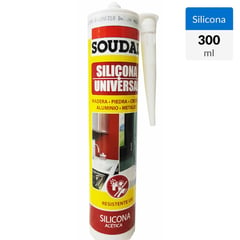 SOUDAL - Silicona Multiuso 280 ml Negro