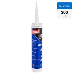 LANCO - Silicona para baño y cocina 300 ml