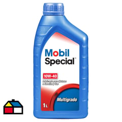 MOBIL - Lubricante para motores a gasolina y gas 1 litro botella