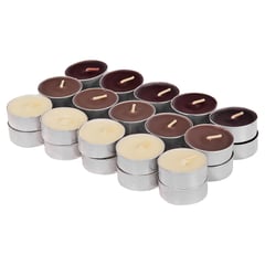 JUST HOME COLLECTION - Set 30 velas Tealights con Aroma Variedad de colores