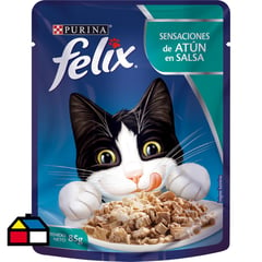 FELIX - Alimento húmedo para gato adulto 85 g atún