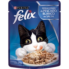 FELIX - Alimento húmedo para gato adulto 85 g pescado