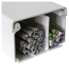 SCHNEIDER ELECTRIC - Canaleta 60x40mm con Tabique Interno Dexson