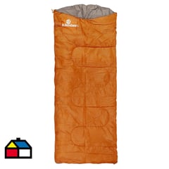 KLIMBER - Saco de Dormir Recto C-Cabezal Terracota