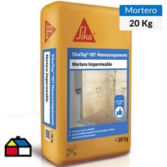 SIKA - Mortero Top 107 Monocomponente 20 kg