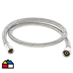 GENERICO - Flexible gas 1/2" 3/8" HI-HI 100 cm