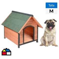 PETIZOOS - Casa para perro 83x90x89 cm, talla M