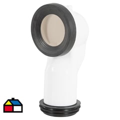 BRIGGS - Conector polipropileno 25 Cm Blanco