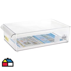 IDESIGN - Organizador para freezer 37x20x10 cm acrílico transparente
