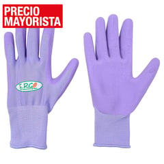 ERGO - Guantes de látex morado