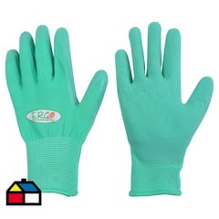 ERGO - Guantes de látex verde