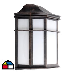 JUST HOME COLLECTION - Farol de muro 100 W café