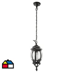 JUST HOME COLLECTION - Farol colgante 100 W negro