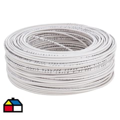 MADECO - Cable eléctrico Premium (Thhn) 12 Awg 100 m Blanco