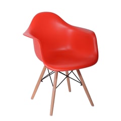 GRUPO LINK - Silla Basel Rojo 81x63x56 cm