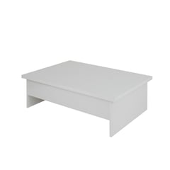 HOMY - Mesa de centro 69x104x119 cm blanco