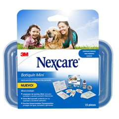 NEXCARE - Botiquín de primeros auxilios 15 piezas