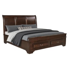 JUST HOME COLLECTION - Cama estructural Brown 2 king