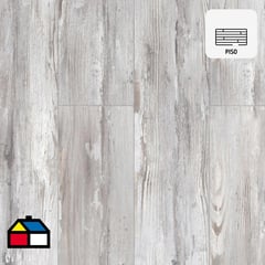 HOLZTEK - Piso Flotante 10 mm Fantasy Gris 1.3 m2