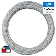 INCHALAM - #16 1000 gr, Alambre galvanizado corriente