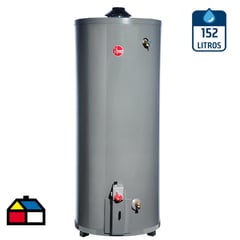 RHEEM - Termo a gas de 152 litros de GN