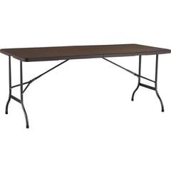 JUST HOME COLLECTION - Mesa Plegable 180 cm café