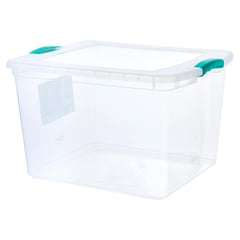 WENCO - Caja Organizadora 50x40x31 cm 45 l Transparente