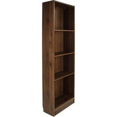 TVILUM - Estante 4 repisas 60x26,6x203 cm walnut