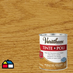 VARATHANE - tinte + poliuretano base agua roble 0,9l