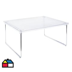 INTERDESIGN - Repisa para gabinetes 25,4x2,54x30,48 cm acrílico transparente