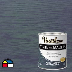 VARATHANE - tinte azul marino desgastado 1/4 gl