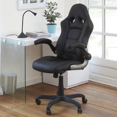 JUST HOME COLLECTION - Silla Escritorio Gamer Sienna Negro