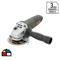 BAUKER - Esmeril angular eléctrico 4,5" 820W + 20 discos