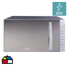 MIDEA - Horno microondas digital 23 litros silver