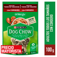 DOG CHOW - Snack para perro adulto 100 gr cordero